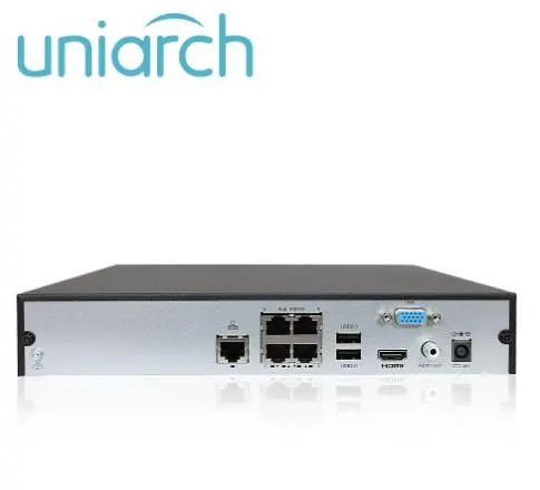 Grabadores Digitales NVR UNIARCH NVR-104E2-P4 — vista 3
