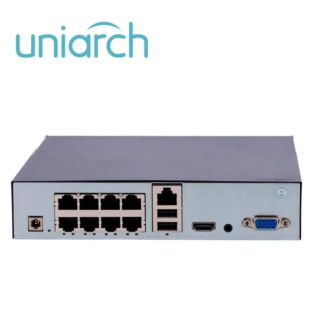 NVR UNIARCH NVR-108S3-P8-ECO — vista 2