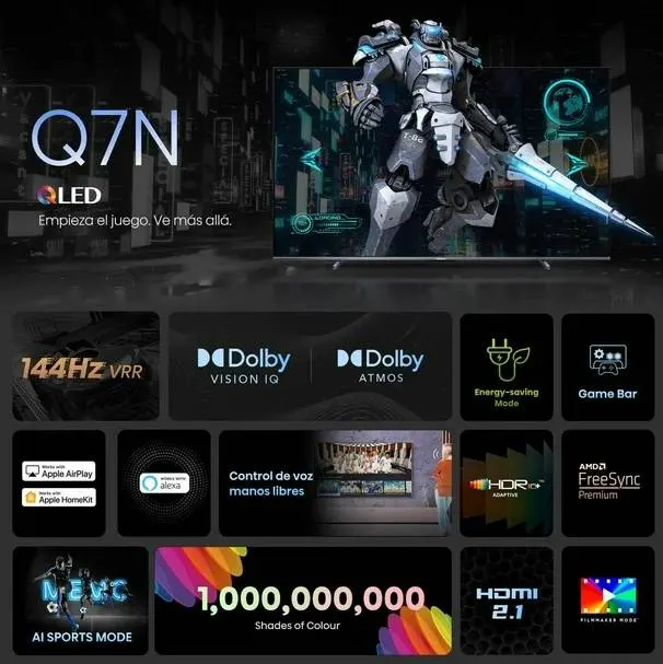 Televisiones Hisense 100QD7N — vista 4
