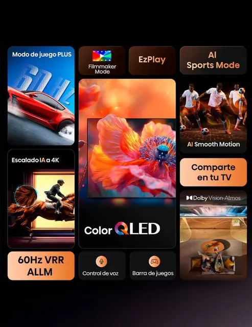 Televisiones Hisense 75QD6QV — vista 3