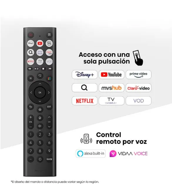 Televisiones Hisense 75QD6QV — vista 4