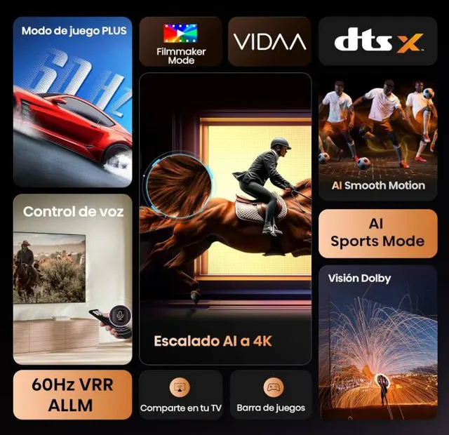 Televisiones Hisense 43A65NV — vista 3