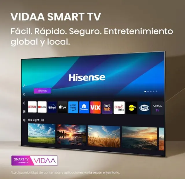 Televisiones Hisense 50A65NV — vista 3