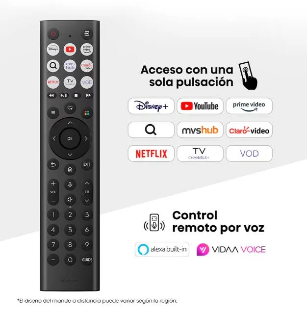 Televisiones Hisense 50QD6QV — vista 3