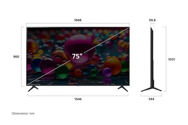 Television LG 55UA8055PSA — vista 4