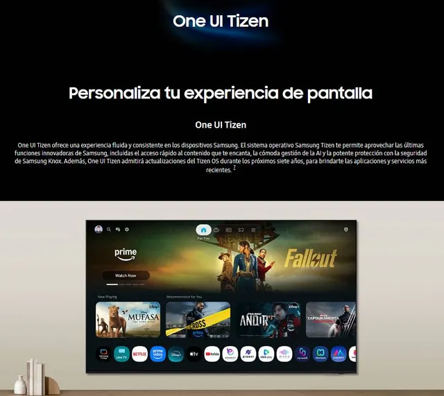Televisiones SAMSUNG UN50U8200HFXZX — vista 5