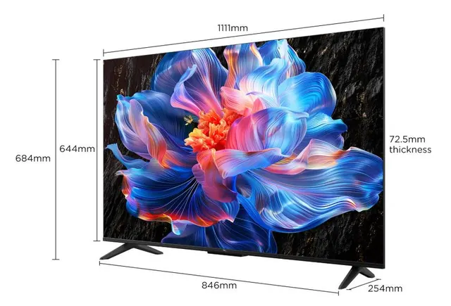Television TCL 50Q5K — vista 2