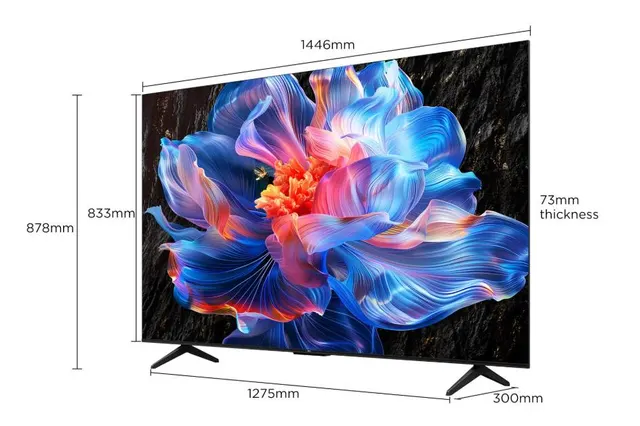 Television TCL 65Q5K — vista 2
