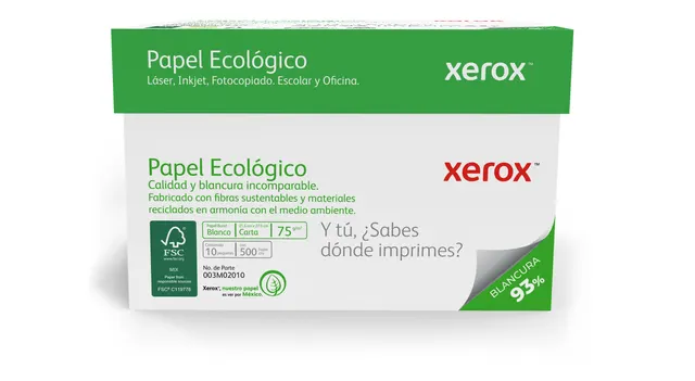 Papel Bond Ecológico Carta XEROX Ecológico