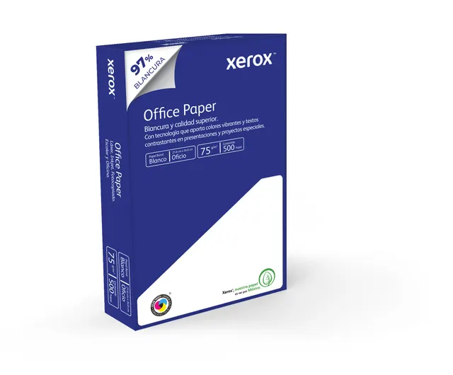 Papel Bond Office Paper Oficio XEROX Azul — vista 3