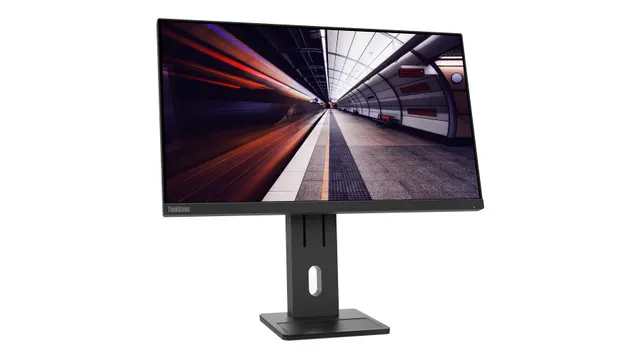 Monitores LENOVO ThinkVision E24-30 Monitor — vista 4