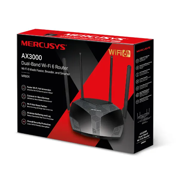 Router MERCUSYS MR80X — vista 5