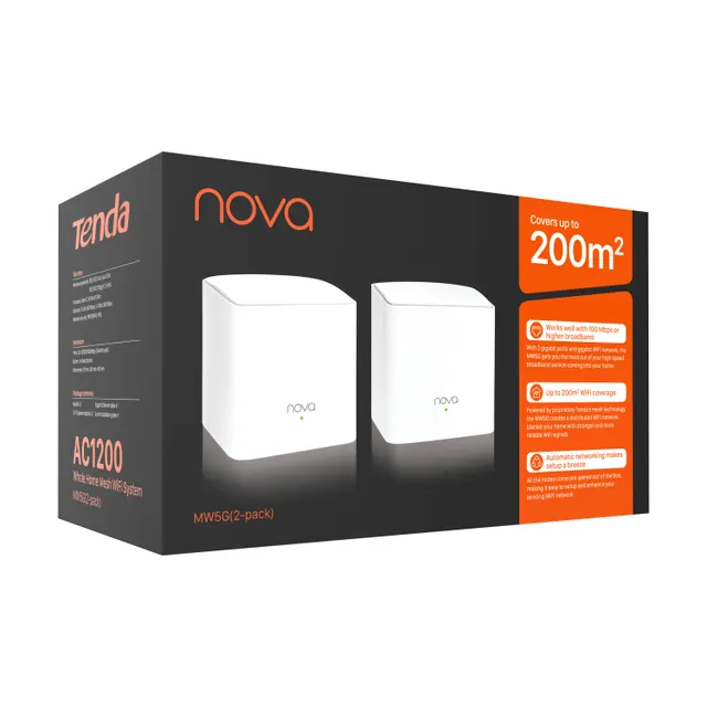 Router TENDA MW5G (2-PACK) — vista 2