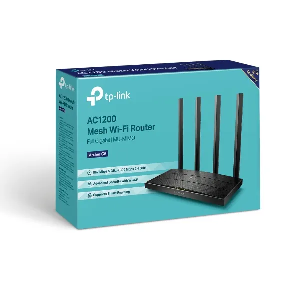 Router Inalámbrico TP-LINK Archer C6 — vista 4