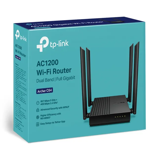 Router Inalámbrico TP-LINK AC1200 — vista 4