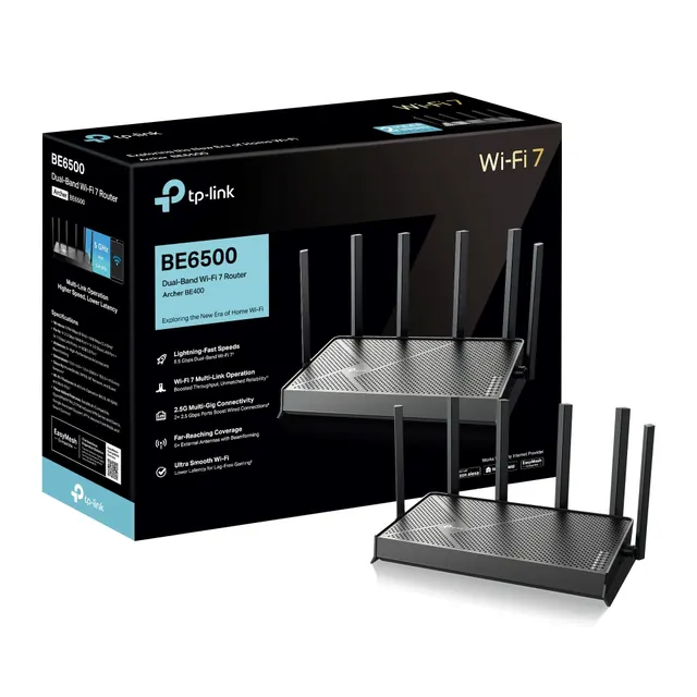 Routers TP-LINK Archer BE400 — vista 5