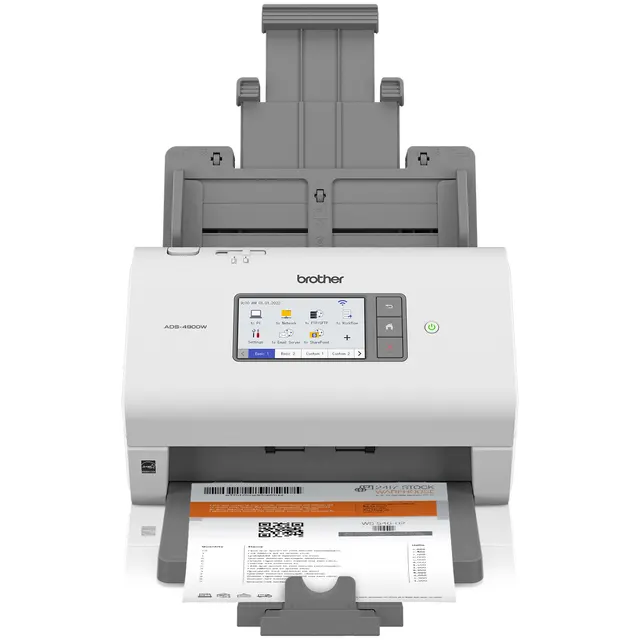 Escaner BROTHER ADS4900W — vista 3