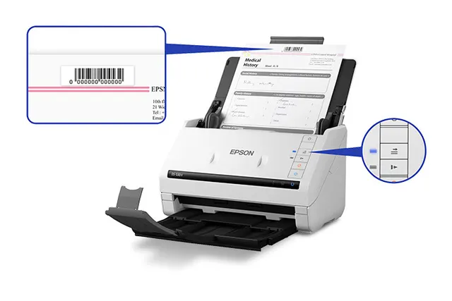 Escaner EPSON DS-530 II — vista 12