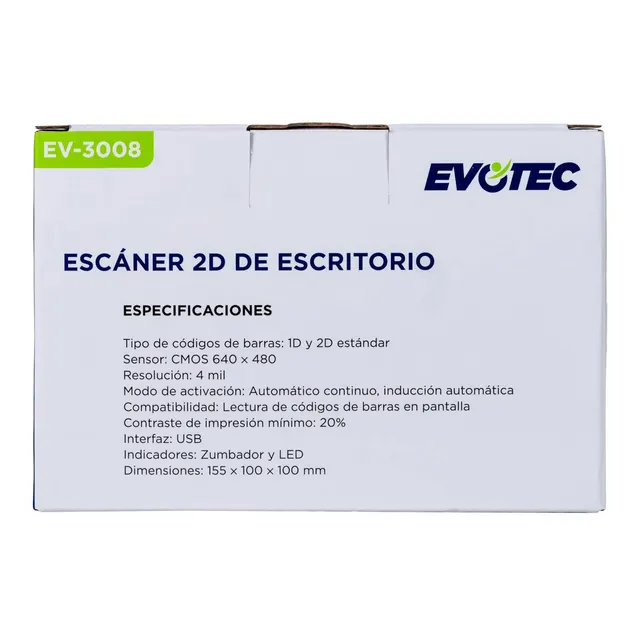 Escaner EVOTEC EV-3008 — vista 5