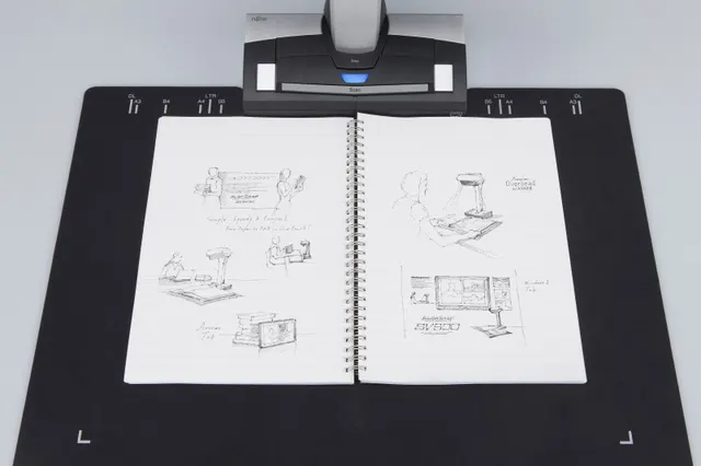 Escáner de imágenes FUJITSU SV600 — vista 4