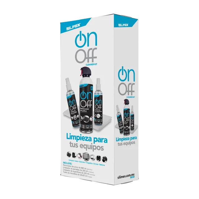 Kit Limpiador SILIMEX On-Off Cleaner Pack — vista 3