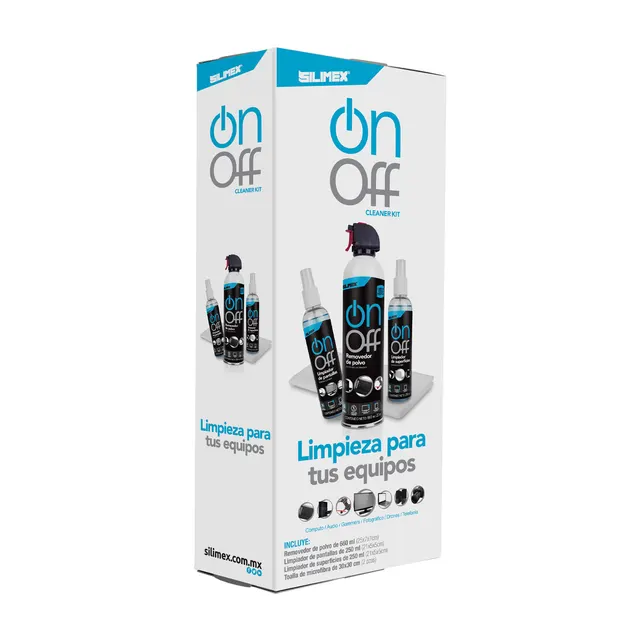 Kit Limpiador SILIMEX On-Off Cleaner Pack — vista 4