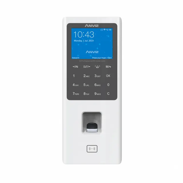 Control de acceso y Asistencia Biométrico y d Anviz AN- W2 Pro — vista 2