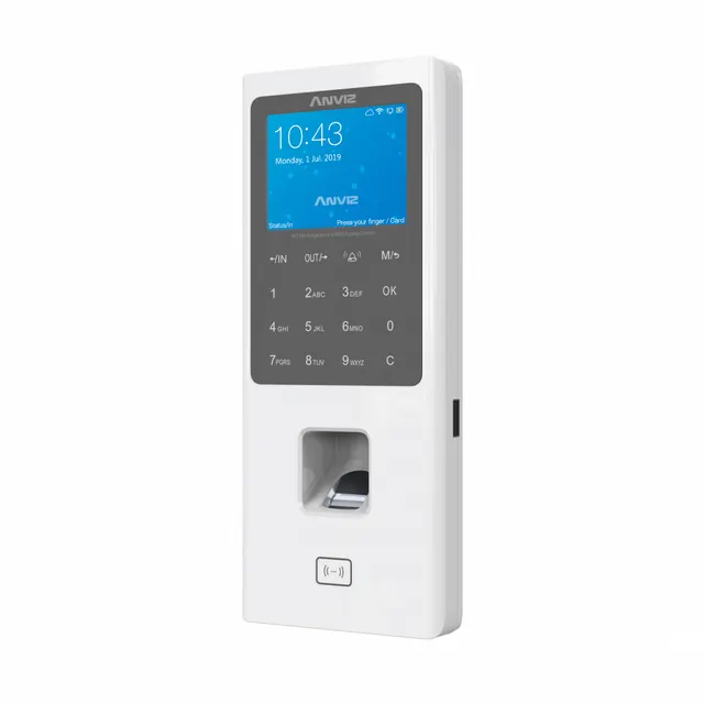Control de acceso y Asistencia Biométrico y d Anviz AN- W2 Pro — vista 3