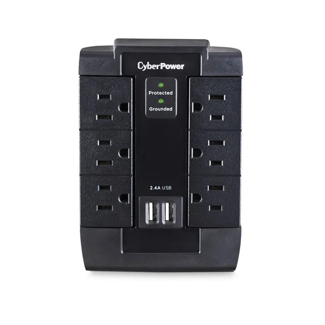 Supresor de Picos de Pared  CyberPower P600WSURC1 — vista 4