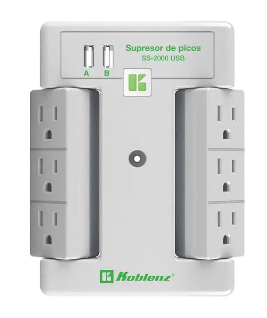Supresor de Picos KOBLENZ SS-2000 USBAC — vista 2