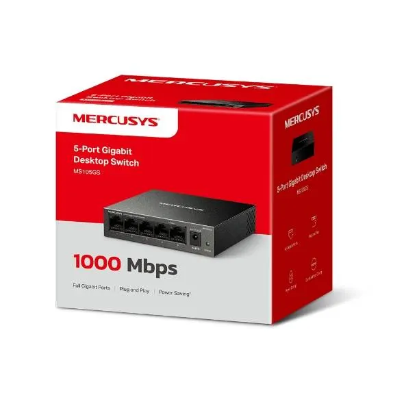 Switch MERCUSYS MS105GS — vista 4