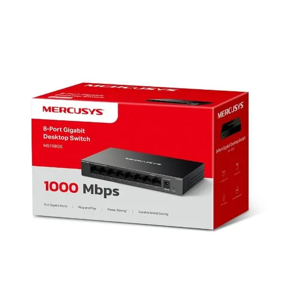 Switch MERCUSYS MS108GS — vista 4