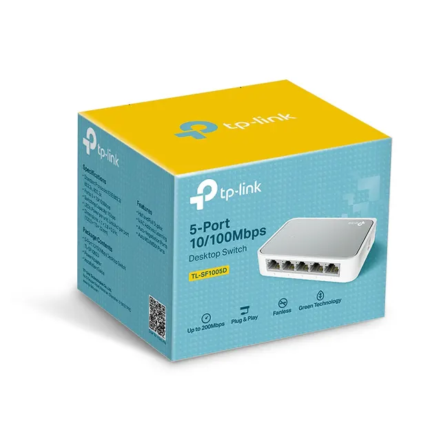 Switch TP-LINK TL-SF1005D — vista 3