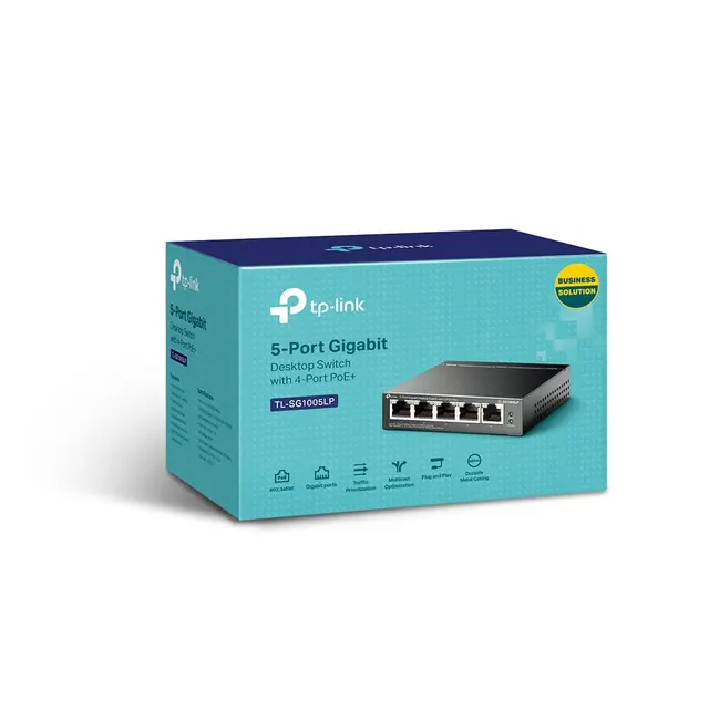 Switch no Administrable TP-LINK TL-SG1005LP — vista 3