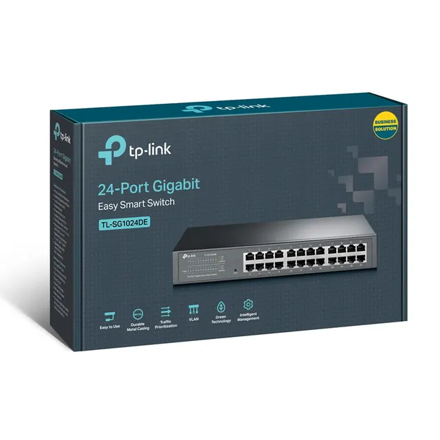 Switch TP-LINK TL-SG1024DE — vista 4
