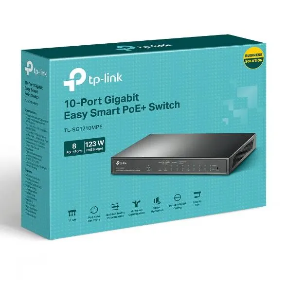 Conmutador TP-LINK TL-SG1210MPE — vista 3