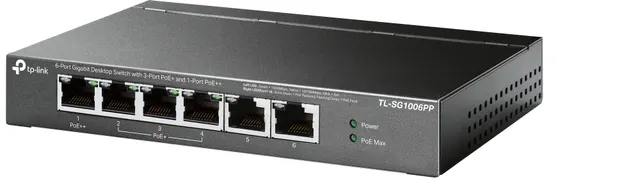 Switch TP-LINK TL-SG1006PP — vista 2