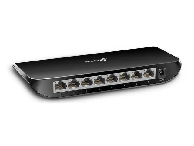 Switch TP-LINK TL-SG1008D — vista 3