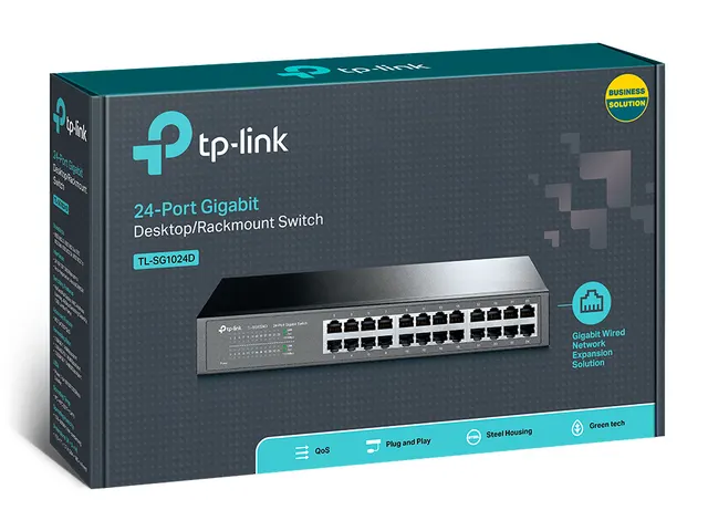 Switch TP-LINK TL-SG1024D — vista 4