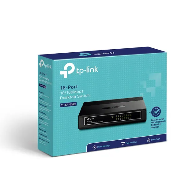 Switch TP-LINK TL-SF1016D — vista 3