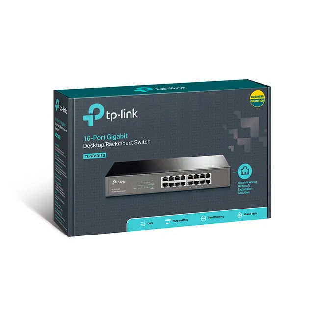 Switch TP-LINK TL-SG1016D — vista 4