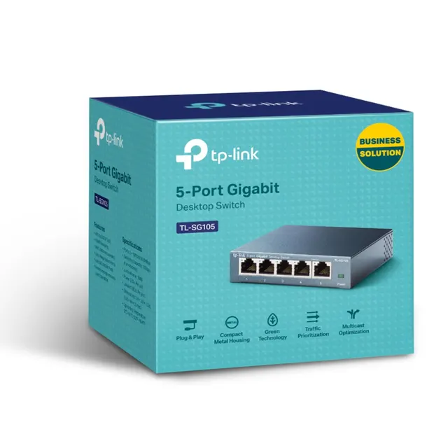 Switch TP-LINK TL-SG105 — vista 3