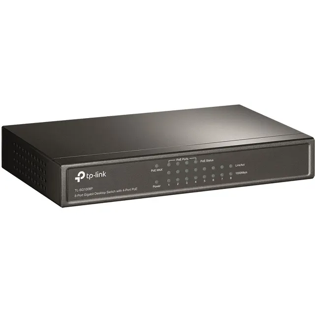 Switch PoE TP-LINK TL-SG1008P — vista 2