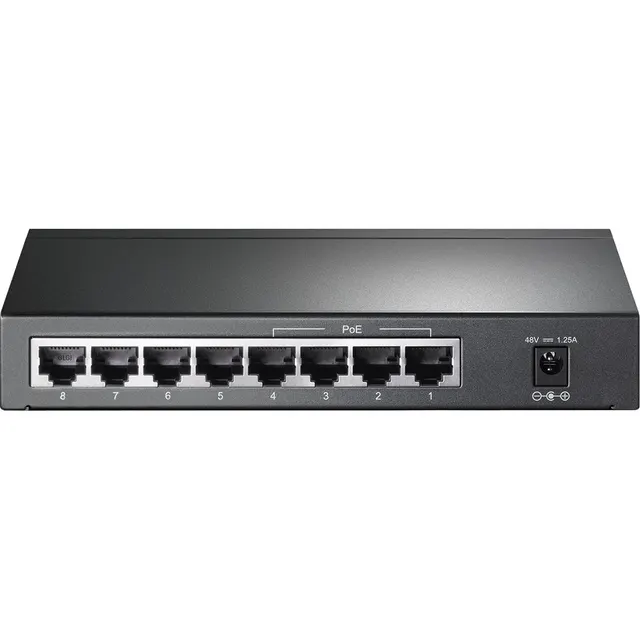 Switch PoE TP-LINK TL-SG1008P — vista 3