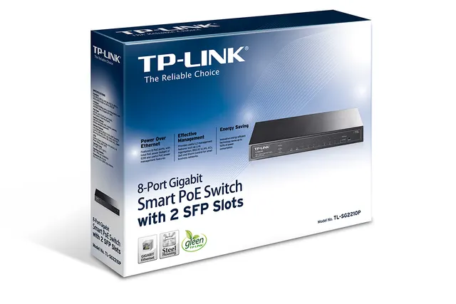 Switch PoE TP-LINK SG2210P — vista 2