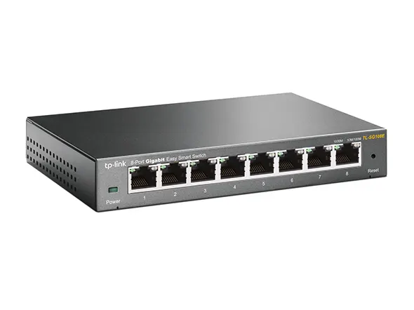 Switch TP-LINK TL-SG108E — vista 2