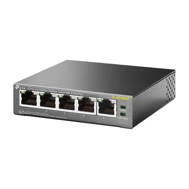 Switch TP-LINK TL-SF1005P — vista 3
