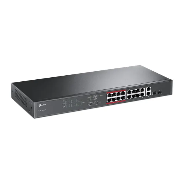 SWITCH POE TP-LINK TL-SL1218MP — vista 3