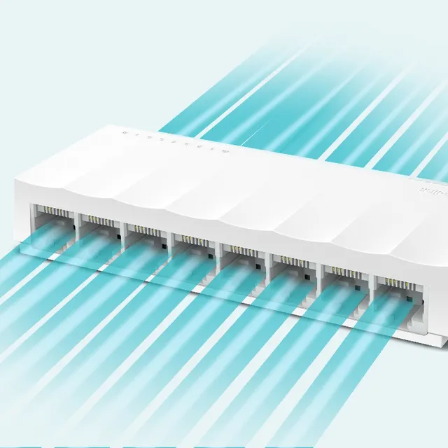 Switch No administrable  TP-LINK LS1008 — vista 4
