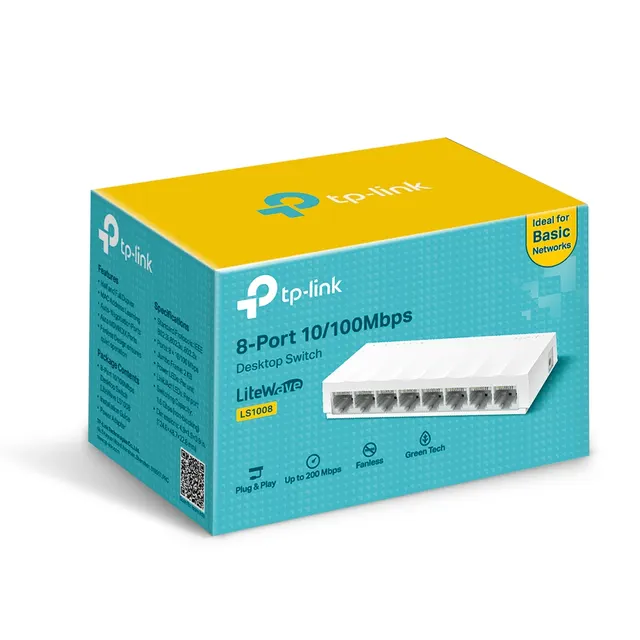 Switch No administrable  TP-LINK LS1008 — vista 5